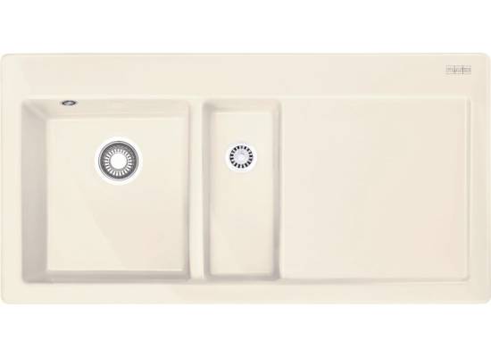 Zlew ceramiczny FRANKE Mythos MTK 651-100 (komora LEWA) kremowy | Fraceram (124.0379.863)