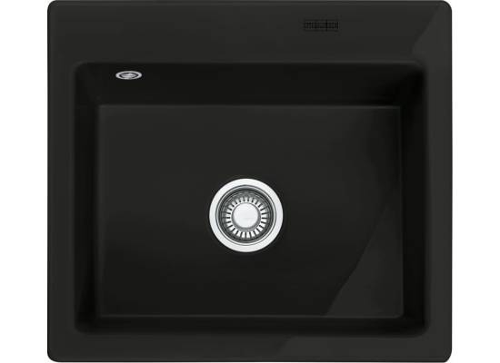 Zlew ceramiczny FRANKE Mythos MTK 610-58 czarny mat | Fraceram (124.0442.552)