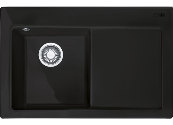 Zlew ceramiczny FRANKE Mythos MTK 611-78 (komora LEWA) czarny mat | Fraceram (124.0540.982)