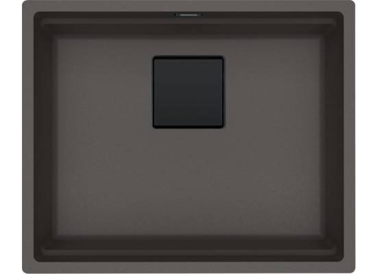 Zlew FRANKE Kanon KNG 110-52 łupkowy szary BLACK EDITION (wkładka + rollmata) (125.0737.898)