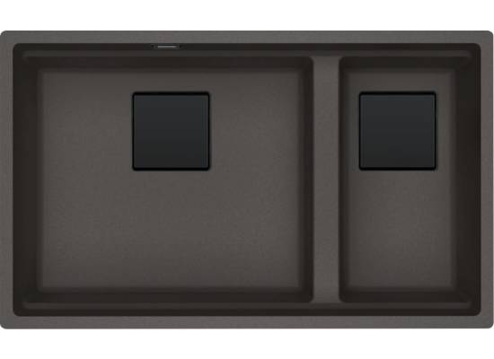 Zlew FRANKE Kanon KNG 160-46-21 łupkowy szary BLACK EDITION (wkładka + rollmata) (125.0737.899)