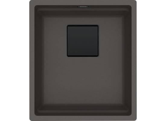 Zlew FRANKE Kanon KNG 110-37 łupkowy szary BLACK EDITION (wkładka + rollmata) (125.0737.900)