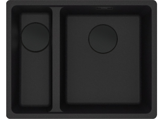 Zlew FRANKE Maris MRG 160-34-15 SBL (DUŻA komora PRAWEJ) onyx BLACK EDITION (125.0740.839)