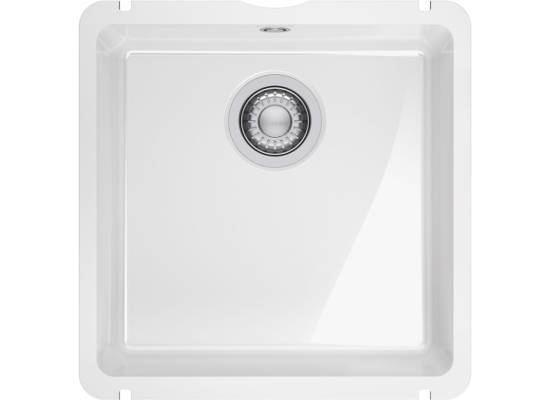 Zlew ceramiczny FRANKE KubusX KXK 110-41 biały polarny | Fraceram (126.0738.286)