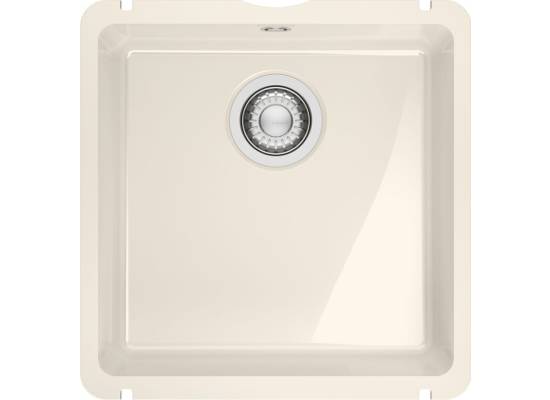 Zlew ceramiczny FRANKE KubusX KXK 110-41 kremowy | Fraceram (126.0738.287)