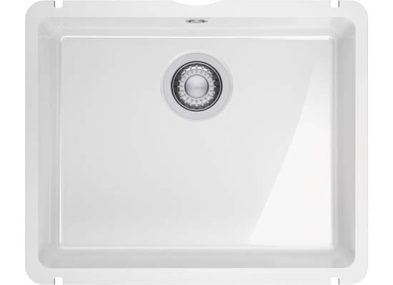Zlew ceramiczny FRANKE KubusX KXK 110-51 biały polarny | Fraceram (126.0738.290)