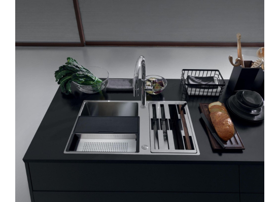 Zlew FRANKE Box Center BWX 220-41-27 stal SZCZOTKOWANA (127.0617.529)