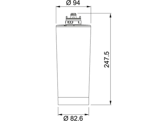 Filtr do wody FRANKE CLEAR WATER M do zestawu CLEAR WATER M | 8000L (133.0284.026)