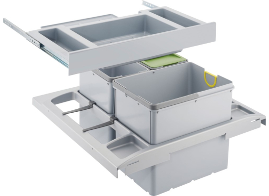 Sortownik FRANKE TROLLEY VARIO 60-3 | 1x18l + 2x8l (134.0066.057)