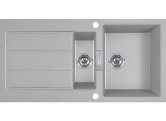 Zlew FRANKE Sirius 2.0 S2D 651-100 kamienny szary | Tectonite (143.0618.682) *** zamów wycięcie OTWORU na dozownik GRATIS ***