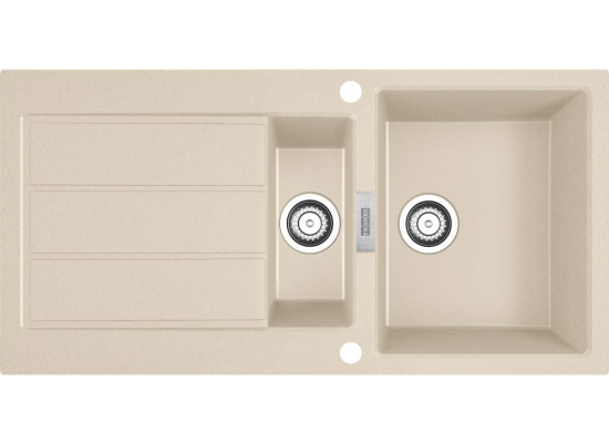 Zlew FRANKE Sirius 2.0 S2D 651-100 beżowy | Tectonite (143.0671.693) *** zamów wycięcie OTWORU na dozownik GRATIS ***