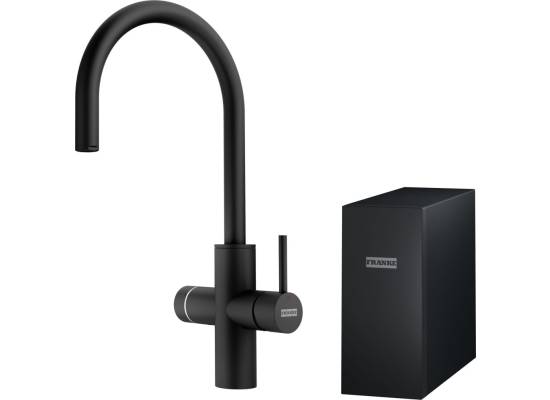 System filtracji FRANKE 6w1 Mythos WATER HUB ALL IN ONE z bateria czarny mat (160.0731.752)