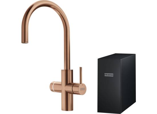 System filtracji FRANKE 6w1 Mythos WATER HUB ALL IN ONE z bateria miedziany (160.0731.758)