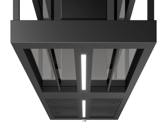 Okap wyspowy FRANKE Mythos T-Shelf FMY BK MATT F180 czarny mat (325.0678.073)