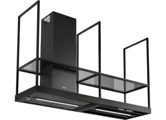 Okap wyspowy FRANKE Mythos T-Shelf FMY BK MATT F180 czarny mat (325.0678.073)