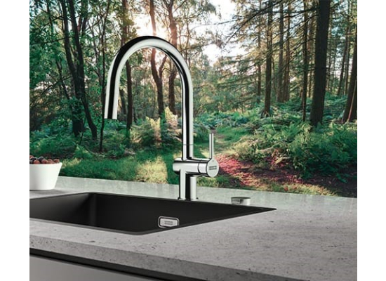 Bateria FRANKE ACTIVE J PULL-OUT SPRAY czarny mat (115.0653.404)