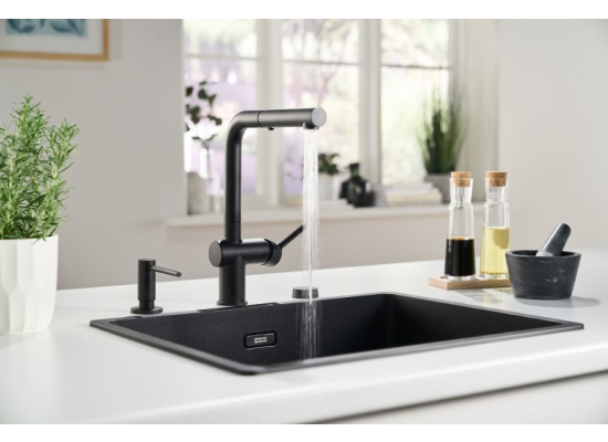 Bateria FRANKE ACTIVE L PULL-OUT SPRAY cappuccino (115.0653.389)