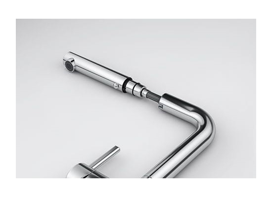 Bateria FRANKE ACTIVE L PULL-OUT SPRAY cappuccino (115.0653.389)