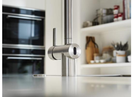 Bateria FRANKE ATLAS NEO SENSOR czarna stal szczotkowana (115.0625.527)