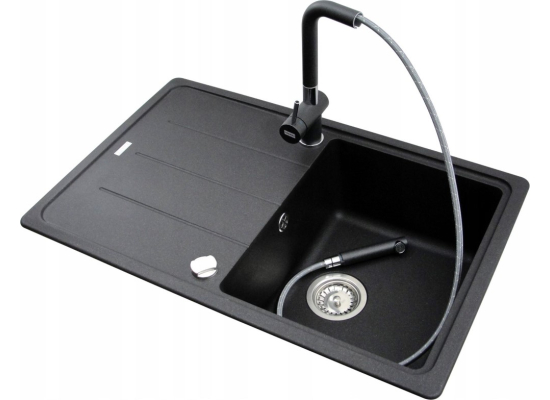 Zlew FRANKE Basis BFG 611-78 kamienny szary (114.0676.295) *** zamów wycięcie otworów GRATIS ***