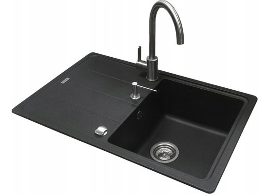 Zlew FRANKE Basis BFG 611-78 kamienny szary (114.0676.295) *** zamów wycięcie otworów GRATIS ***