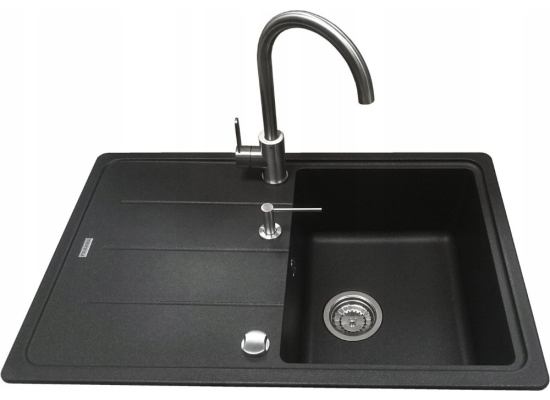 Zlew FRANKE Basis BFG 611-78 kamienny szary (114.0676.295) *** zamów wycięcie otworów GRATIS ***