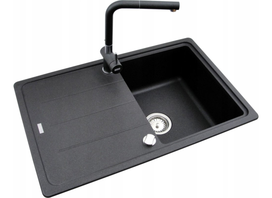 Zlew FRANKE Basis BFG 611-78 kamienny szary (114.0676.295) *** zamów wycięcie otworów GRATIS ***