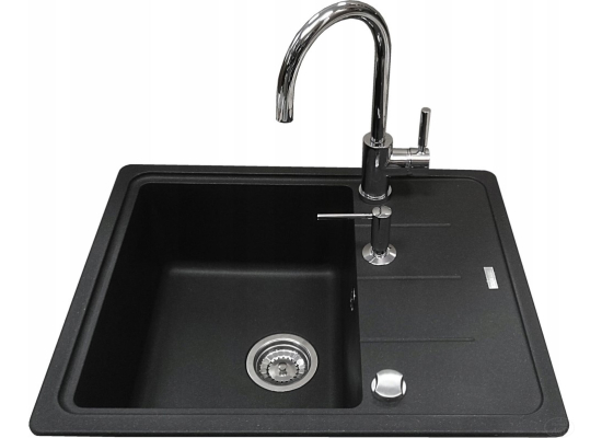 Zlew FRANKE Basis BFG 611-62 kamienny szary (114.0676.302) *** zamów wycięcie otworów GRATIS ***
