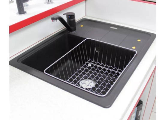Zlew FRANKE Basis BFG 611-62 kamienny szary (114.0676.302) *** zamów wycięcie otworów GRATIS ***