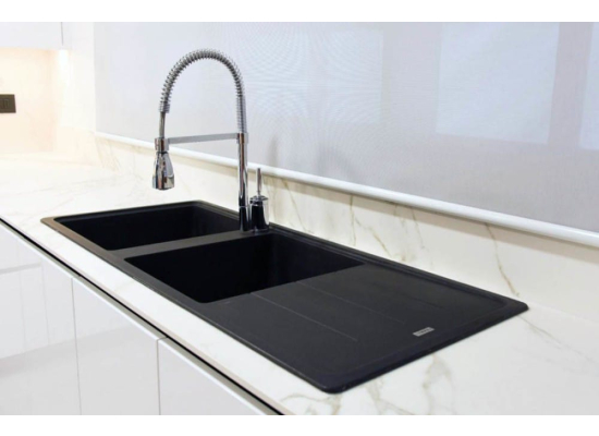 Zlew FRANKE Basis BFG 621-116 kamienny szary (114.0676.262) *** zamów wycięcie otworów GRATIS ***