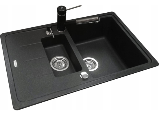 Zlew FRANKE Basis BFG 651-78 łupkowy szary (114.0716.319) *** zamów wycięcie otworów GRATIS ***
