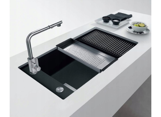 Zlew FRANKE Fresno FSG 611-88 onyx (114.0616.465) *** zamów wycięcie otworów GRATIS ***