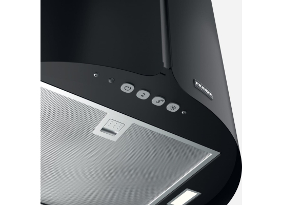 Okap wyspowy FRANKE Smart FSMS F42 SS/BK MATT stal szczotkowana + czarny mat (345.0654.870)