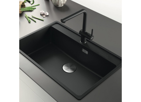 Zlew FRANKE Maris MRG 610-72 czarny mat (114.0661.768) *** zamów wycięcie otworów GRATIS ***