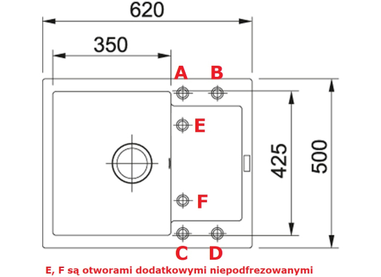Zlew FRANKE Maris MRG 611-62 beżowy (114.0676.026) *** zamów wycięcie otworów GRATIS ***