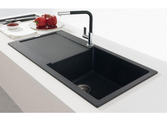 Zlew FRANKE Maris MRG 611-97 XL czarny mat (114.0675.978) *** zamów wycięcie otworów GRATIS ***
