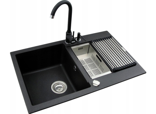 Zlew FRANKE Maris MRG 651-78 onyx (114.0675.989) *** zamów wycięcie otworów GRATIS ***