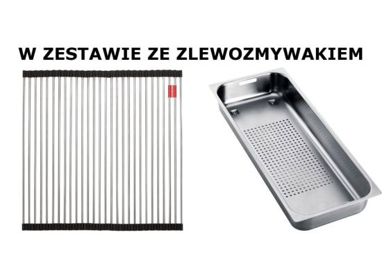 Zlew FRANKE Mythos MTG 611-100 (komora PRAWA) onyx BLACK EDITION + AKC (114.0743.109) *** zamów wycięcie otworów GRATIS ***
