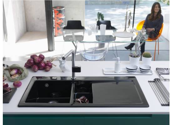 Zlew ceramiczny FRANKE Mythos MTK 651-100 (komora PRAWA) kremowy | Fraceram (124.0379.862)