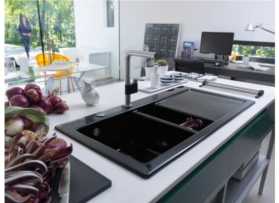 Zlew ceramiczny FRANKE Mythos MTK 651-100 (komora PRAWA) kremowy | Fraceram (124.0379.862)