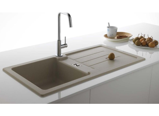 Zlew FRANKE Strada SAG 614-78 kamienny szary (114.0676.325) *** zamów wycięcie otworów GRATIS ***