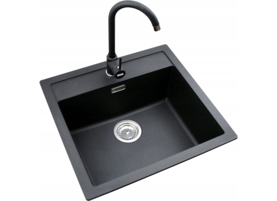 Zlew FRANKE Sirius SID 610-49 kamienny szary | Tectonite (114.0476.406) *** zamów wycięcie OTWORU na dozownik GRATIS ***