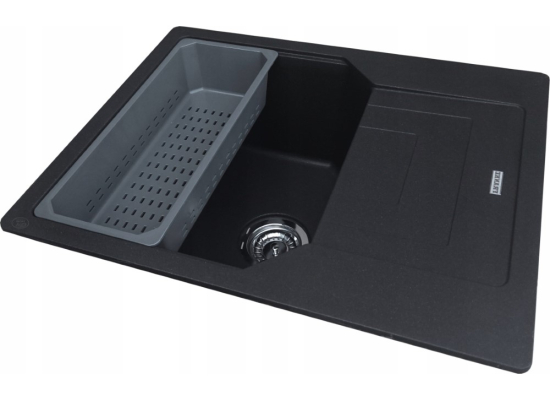 Zlew FRANKE Urban UBG 611-62 czarny mat BLACK EDITION (114.0697.753) *** zamów wycięcie otworów GRATIS ***