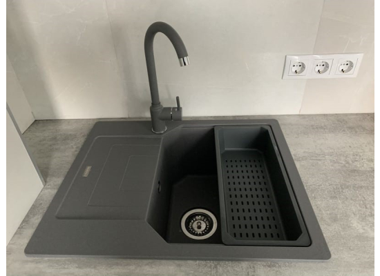Zlew FRANKE Urban UBG 611-62 czarny mat BLACK EDITION (114.0697.753) *** zamów wycięcie otworów GRATIS ***