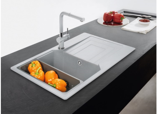 Zlew FRANKE Urban UBG 611-86 czarny mat (114.0687.287) *** zamów wycięcie otworów GRATIS ***