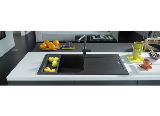 Zlew FRANKE Urban UBG 611-86 czarny mat (114.0687.287) *** zamów wycięcie otworów GRATIS ***