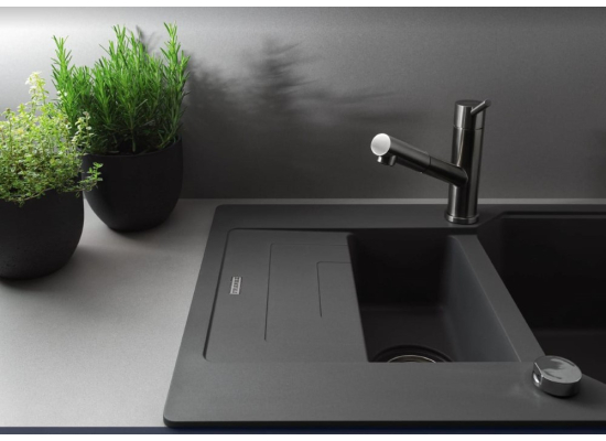 Zlew FRANKE Urban UBG 651-78 onyx (114.0687.296) *** zamów wycięcie otworów GRATIS ***
