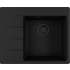 Zlew FRANKE Centro CNG 611-62 TL (komora PRAWA) czarny mat BLACK EDITION (114.0693.566) *** zamów wycięcie otworów GRATIS ***