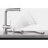 Bateria FRANKE ACTIVE L WINDOW PULL-OUT SPRAY chrom | podokienna (115.0653.391)