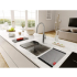 Bateria FRANKE Mythos MASTERPIECE PULL-OUT SPRAY stal szczotkowana INOX (115.0711.554)